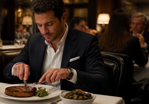 Navigating Proper Dining Behavior at a Steakhouse
